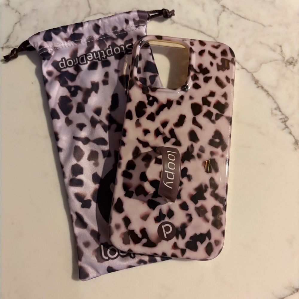 Blonde tortoise Loopy Phone Case
